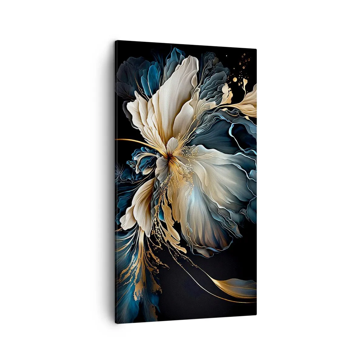 Cuadro sobre lienzo - Impresión de Imagen - Flor de helecho de cuento - 45x80 cm