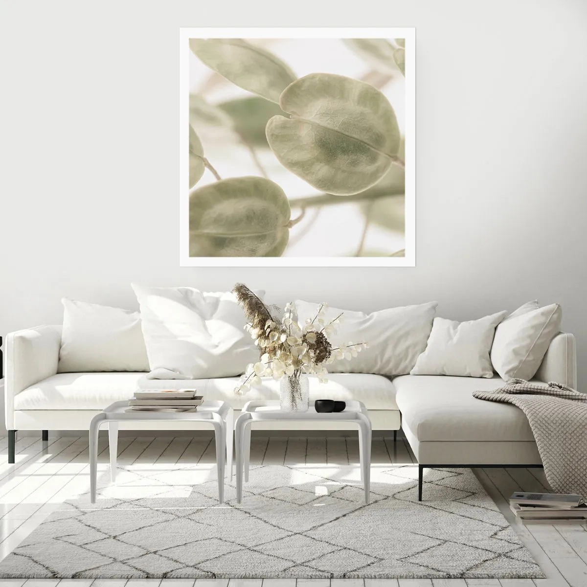 Póster - Al principio de los tiempos había hojas... - 40x40 cm