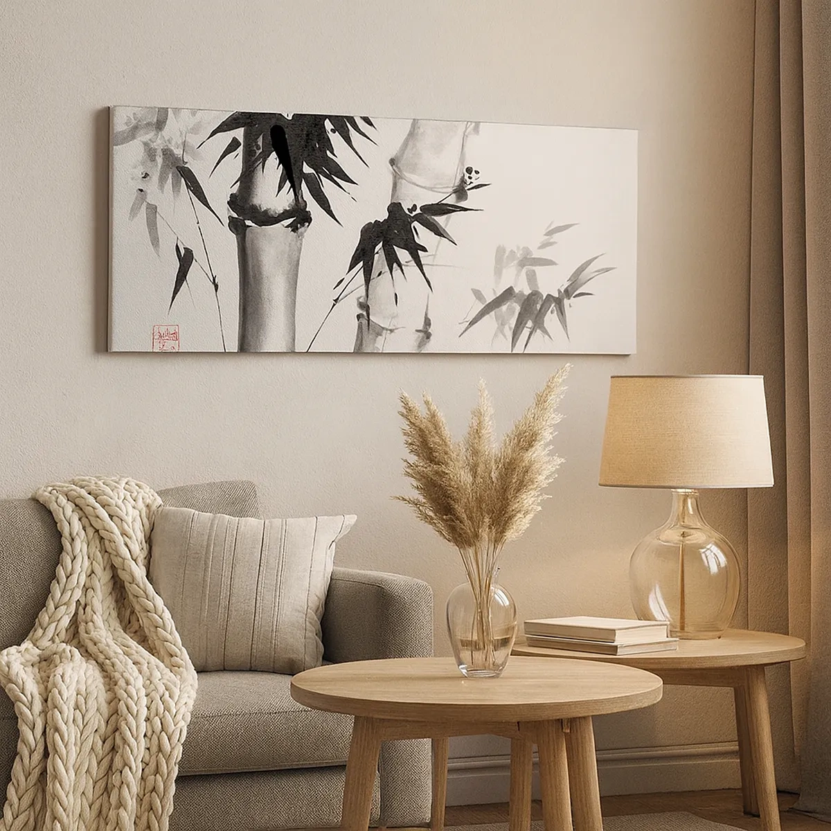 Cuadro sobre lienzo - Impresión de Imagen - Primer plano de Oriente - 30x30 cm