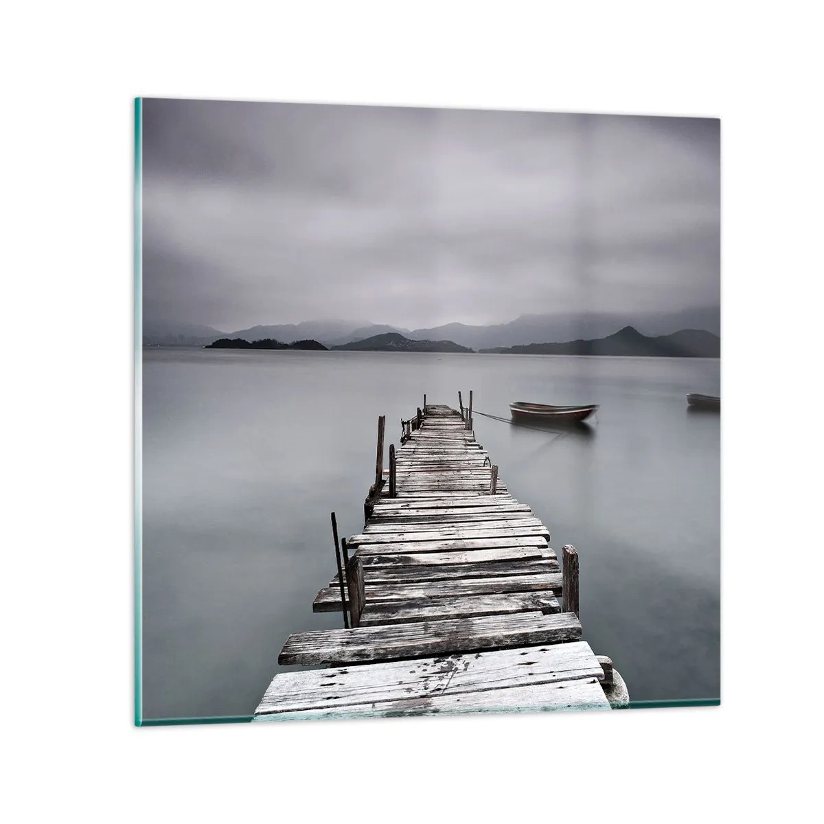 Cuadro sobre vidrio - Impresiones sobre Vidrio - Mañana partimos - 60x60 cm