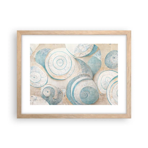 Póster en marco roble claro - ¿Qué esconden en su interior? - 40x30 cm