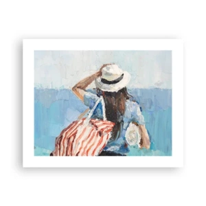 Póster - Bienvenida a tus vacaciones - 50x40 cm