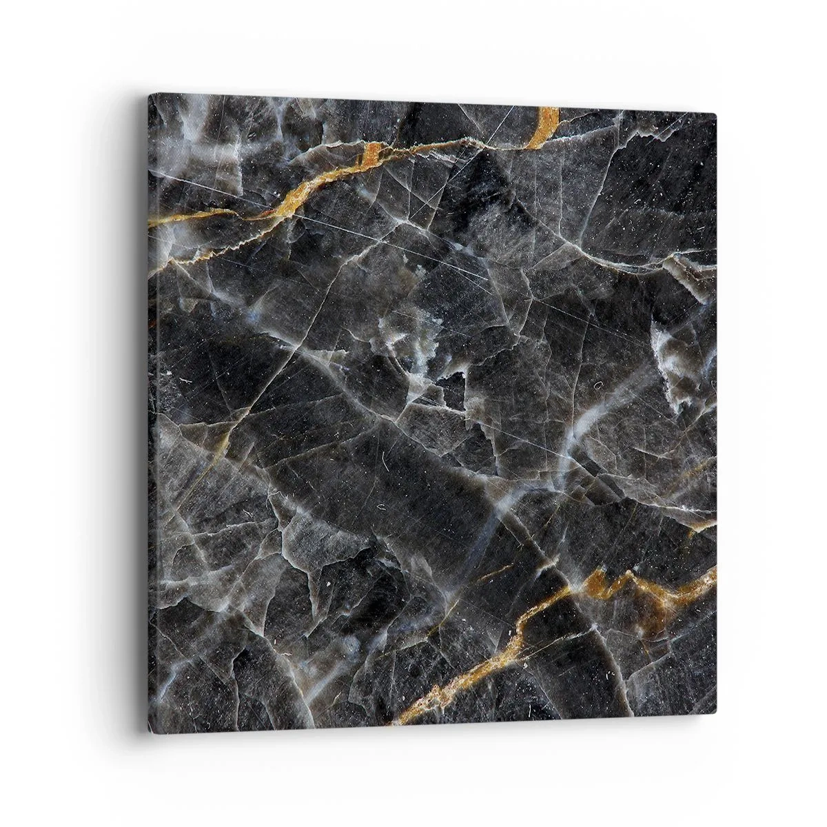 Cuadro sobre lienzo - Impresión de Imagen - La vida interior de la piedra - 40x40 cm