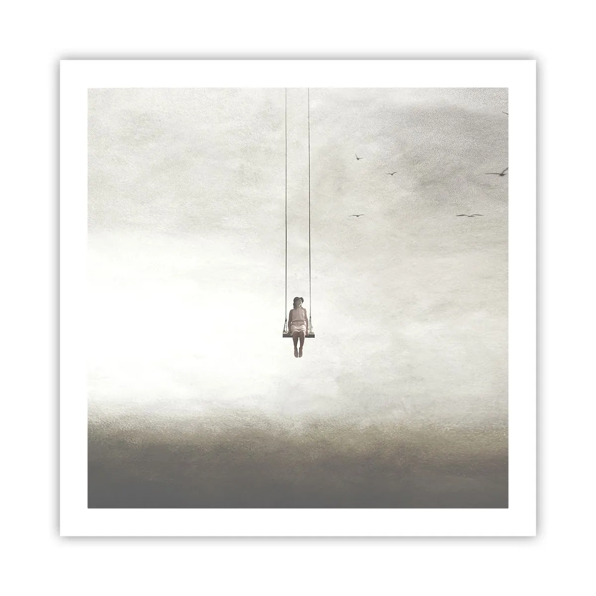 Póster - El niño que llevamos dentro - 60x60 cm