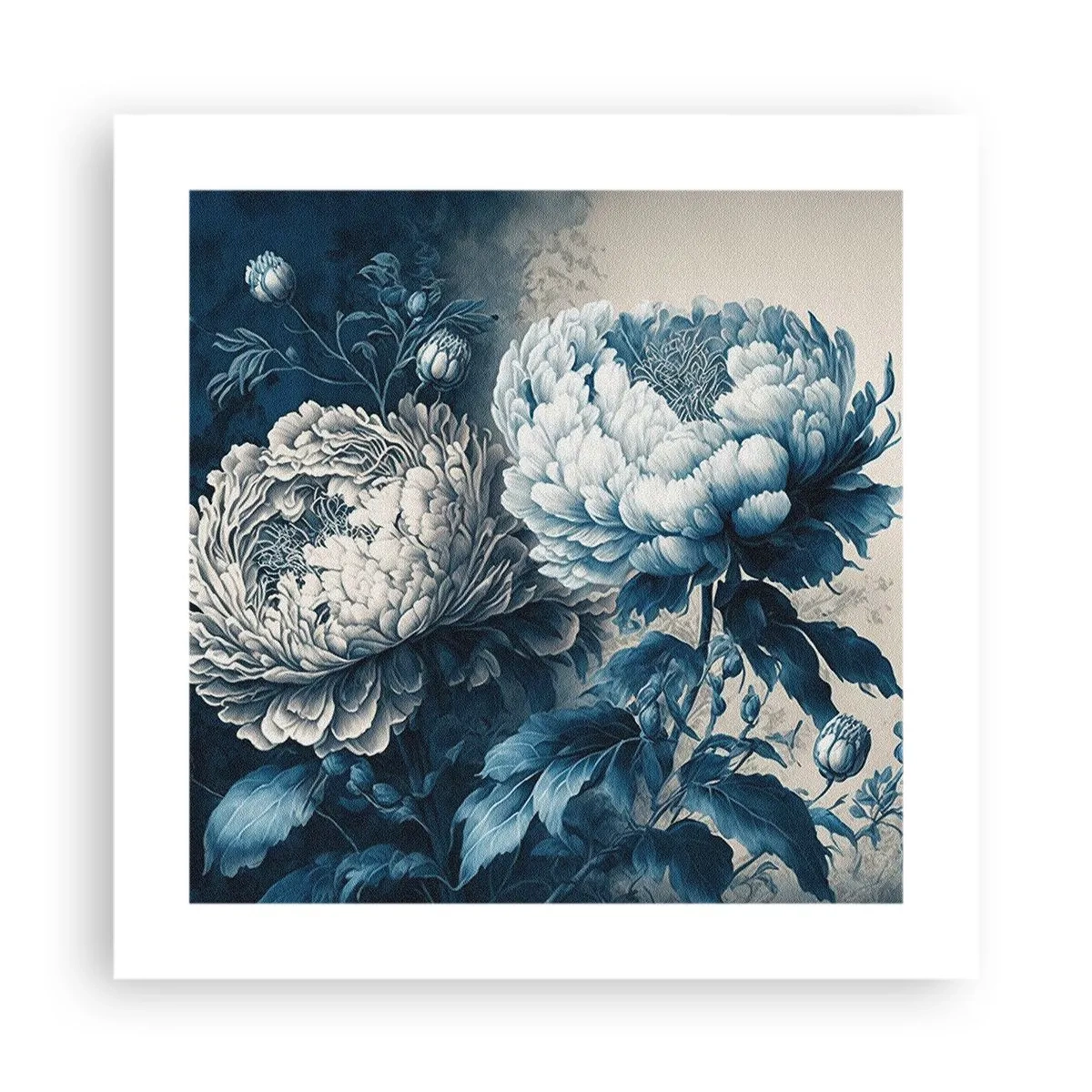 Póster - Una pareja unida - 40x40 cm