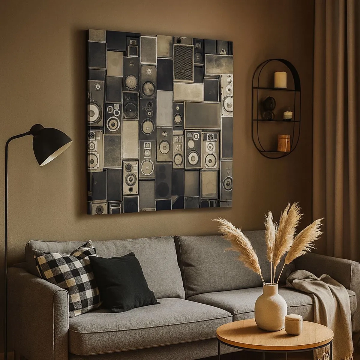 Cuadro sobre lienzo - Impresión de Imagen - Y todo fluye - 30x30 cm