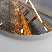 Esfera sin numeración, con rayas