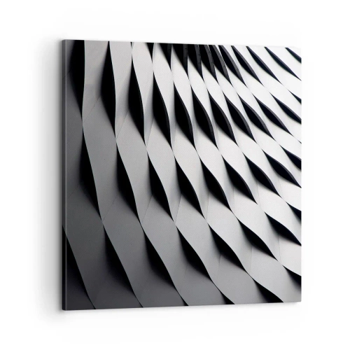 Cuadro sobre lienzo - Impresión de Imagen - En la superficie de las ondas - 60x60 cm