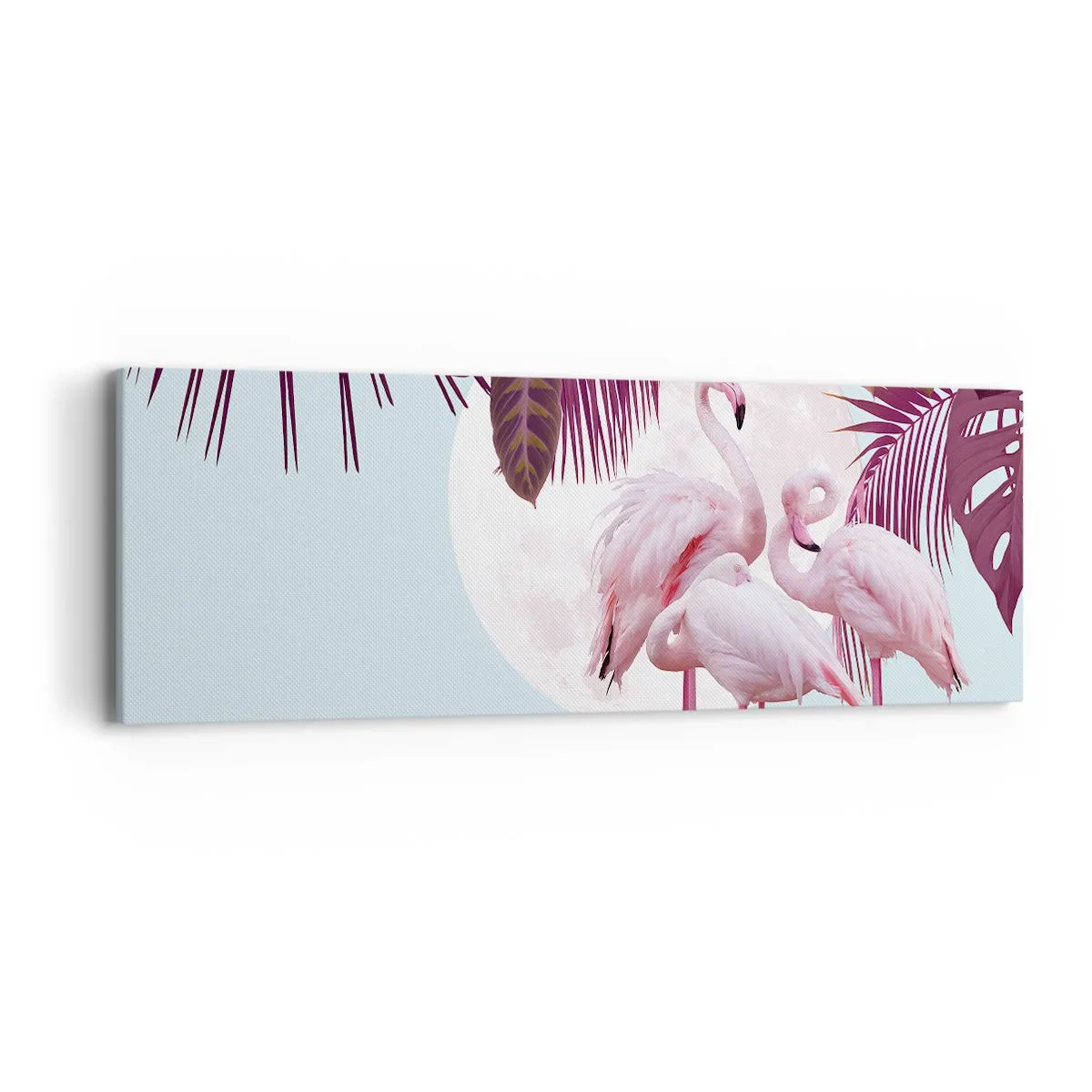 Cuadro sobre lienzo - Impresión de Imagen - La grandeza de las aves - 90x30 cm