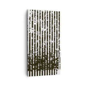 Cuadro sobre lienzo - Impresión de Imagen - Ritmo y ruido - 55x100 cm