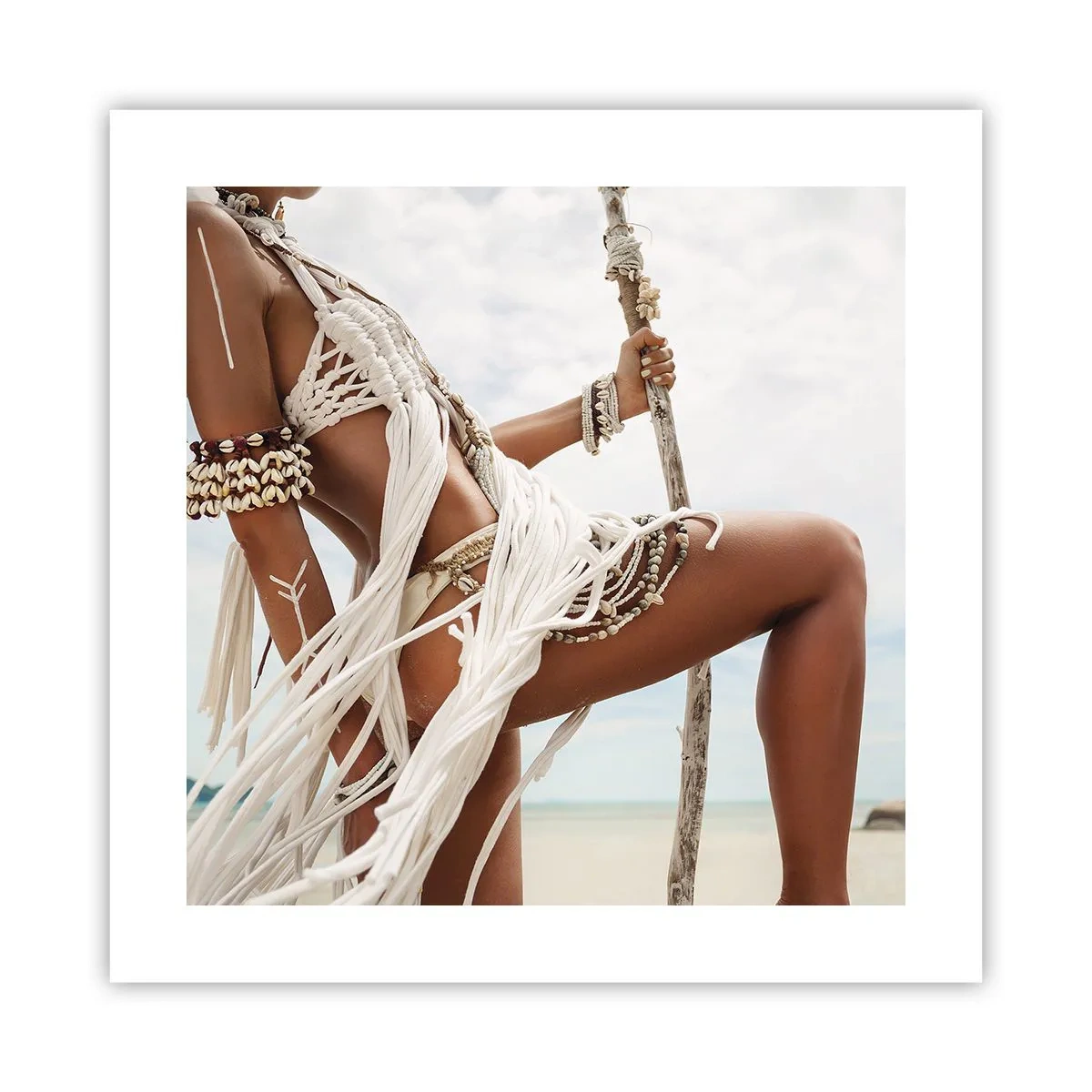 Póster - Sacerdotisa del sol - 40x40 cm