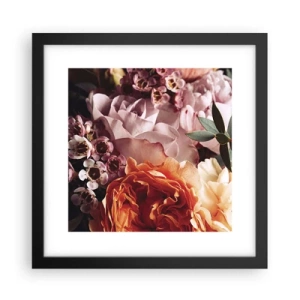 Póster en marco negro - Belleza envolvente - 30x30 cm