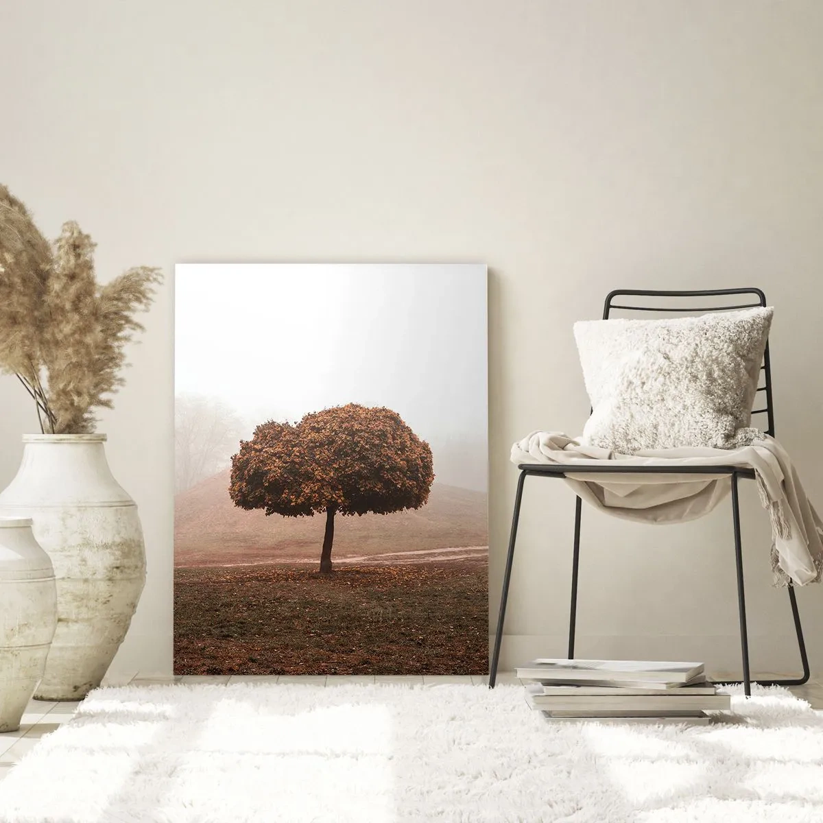 Cuadro sobre vidrio - Impresiones sobre Vidrio - Después de un verano ajetreado - 70x100 cm