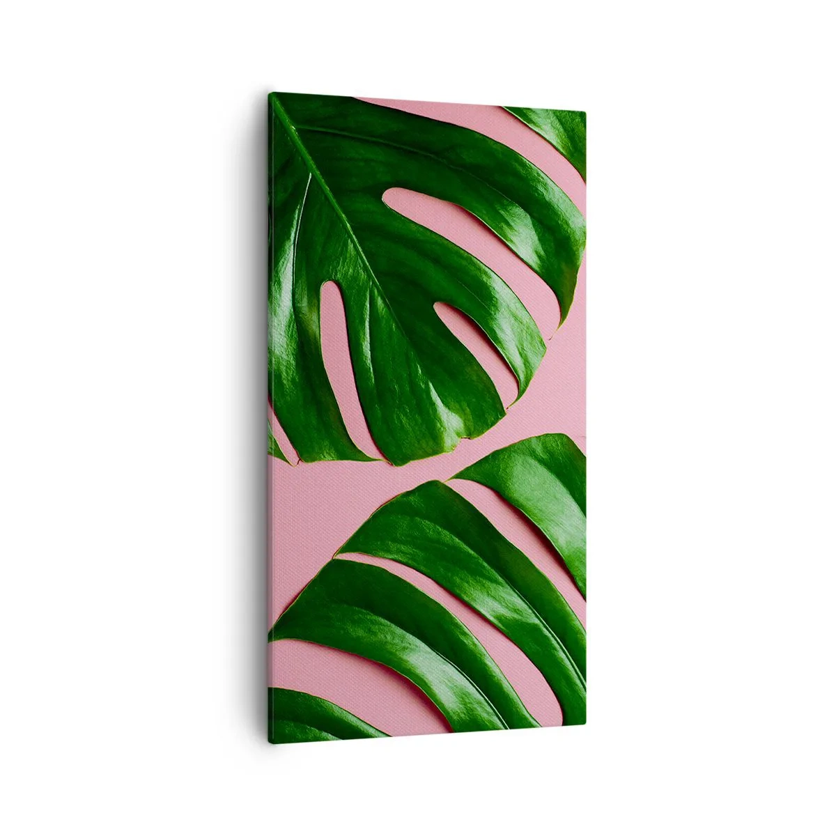 Cuadro sobre lienzo - Impresión de Imagen - Cita con el verde - 55x100 cm