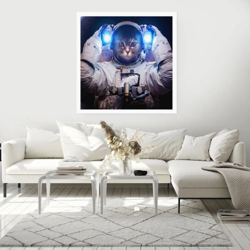 Póster - Houston, tienes un problema. - 40x40 cm