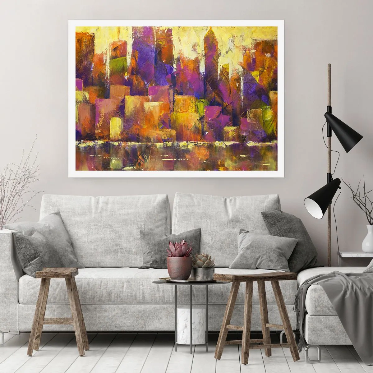 Póster - Composición metropolitana - 50x40 cm