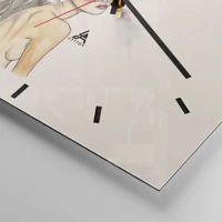 Esfera sin numeración, con rayas