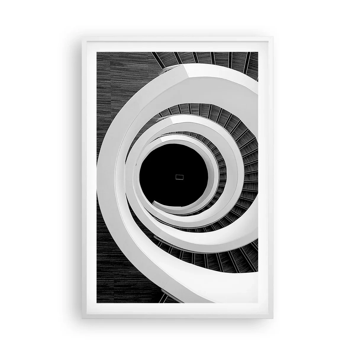 Póster en marco blanco - Hacia el origen - 61x91 cm