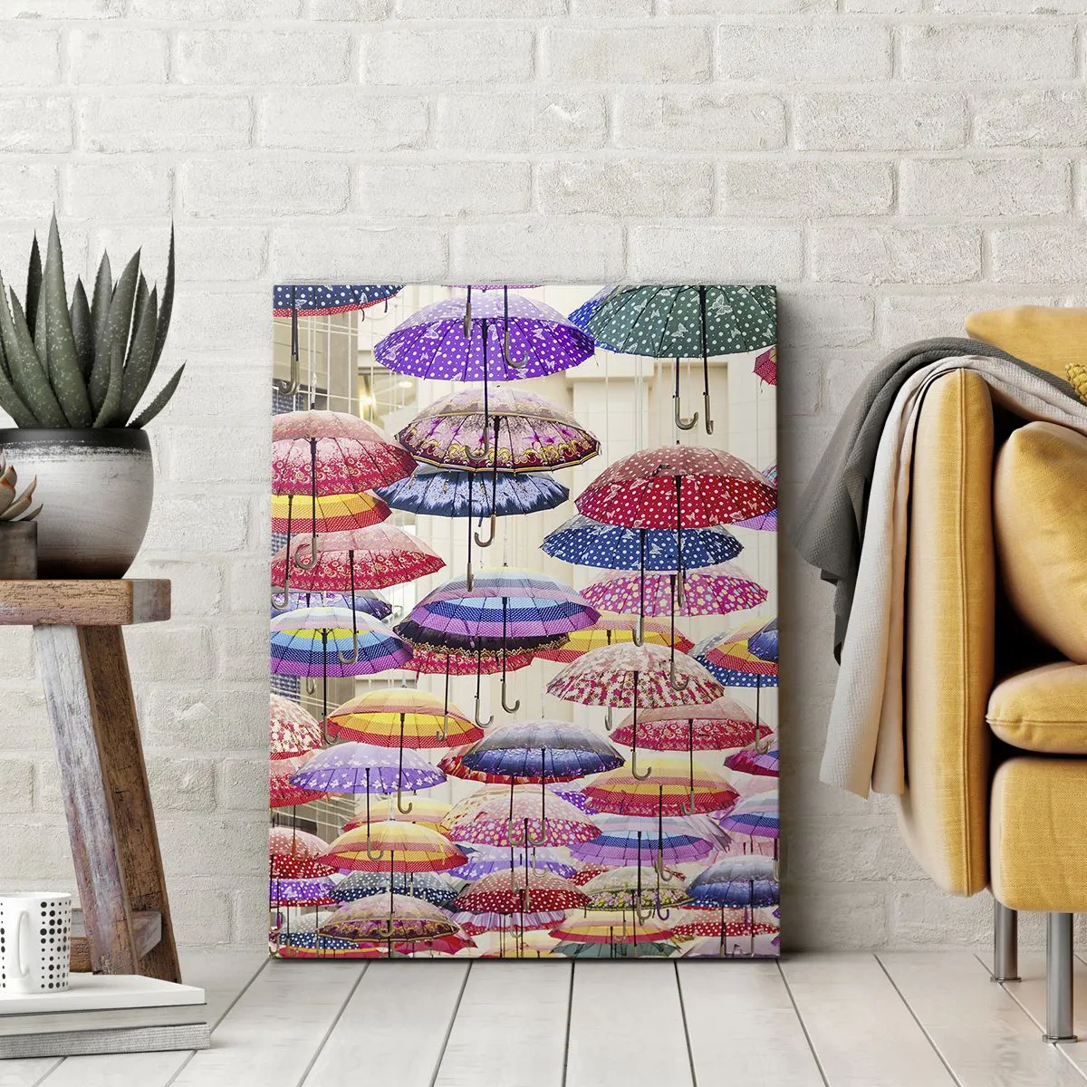 Cuadro sobre lienzo - Impresión de Imagen - Pradera urbana - 45x80 cm