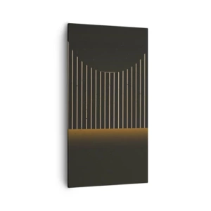 Cuadro sobre lienzo - Impresión de Imagen - Explorar la oscuridad - 55x100 cm