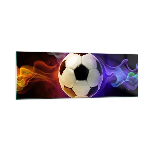 Cuadro sobre vidrio - Impresiones sobre Vidrio - El poder mágico del juego - 90x30 cm