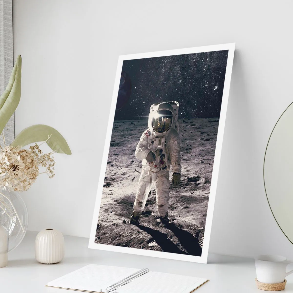 Póster - Saludos desde la Luna - 61x91 cm