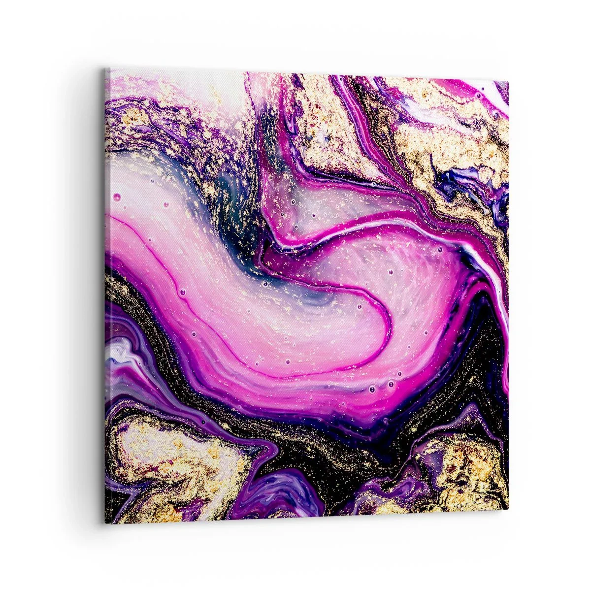 Cuadro sobre lienzo - Impresión de Imagen - Un momento abstracto - 60x60 cm