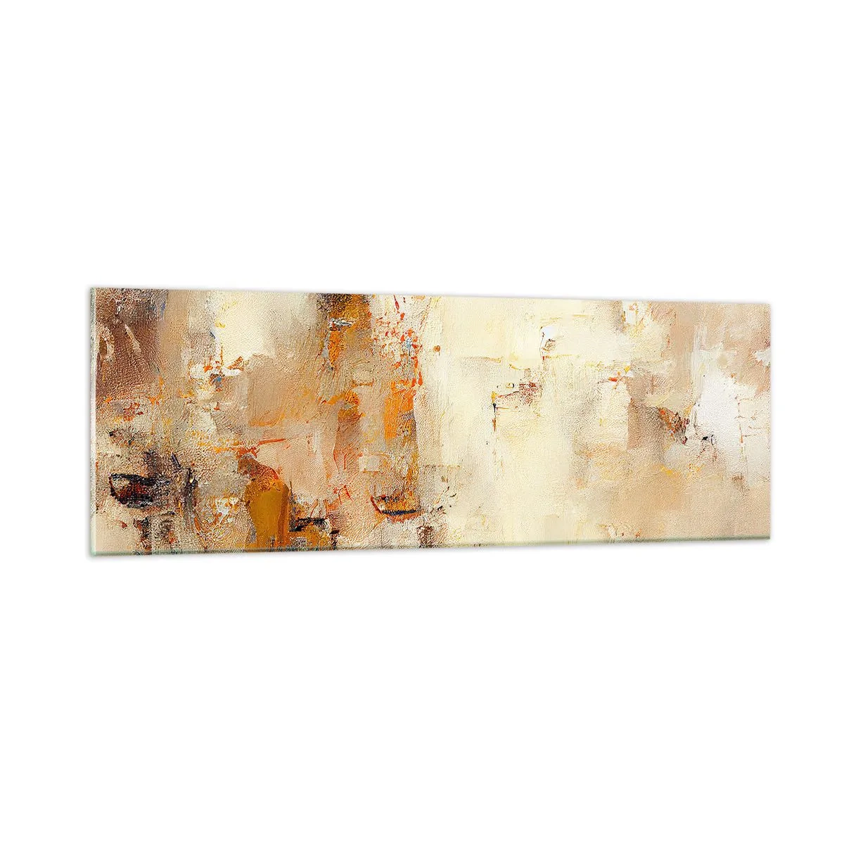 Cuadro sobre vidrio - Impresiones sobre Vidrio - El alma del ámbar - 90x30 cm