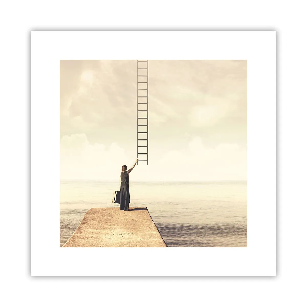 Póster - Un viaje mágico - 30x30 cm