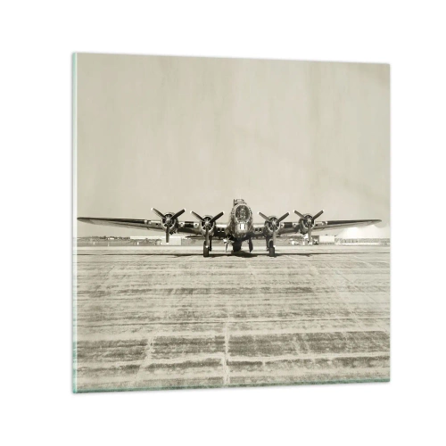 Cuadro sobre vidrio - Impresiones sobre Vidrio - Como siempre, preparado - 60x60 cm