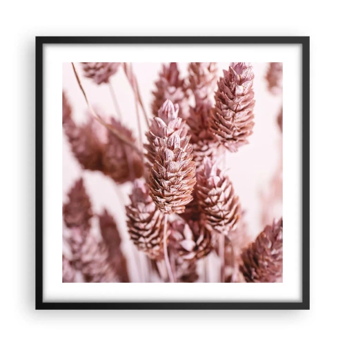 Póster en marco negro - Aparentemente discreto - 50x50 cm