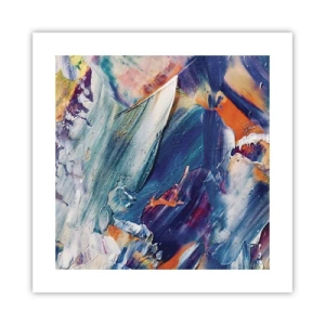 Póster - Confusión de colores - 40x40 cm