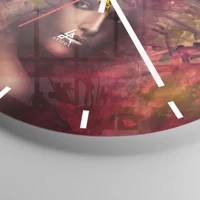 Esfera sin numeración, con rayas