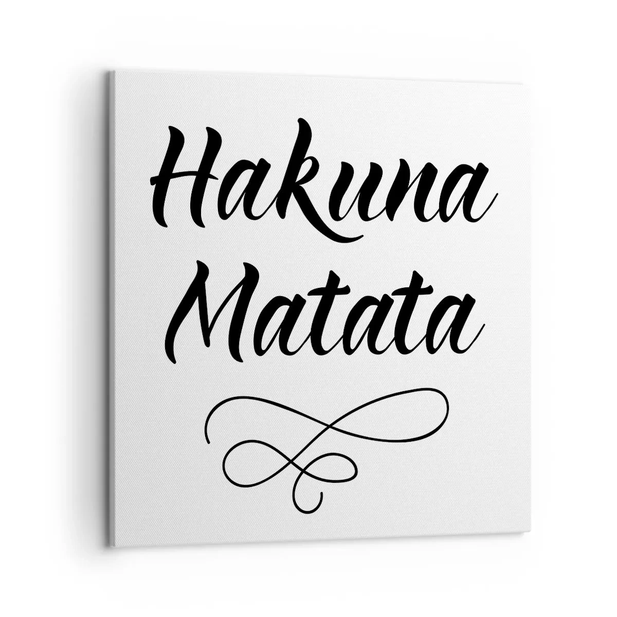 Cuadro sobre lienzo - Impresión de Imagen - El mejor consejo - 50x50 cm