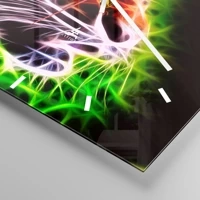 Esfera sin numeración, con rayas