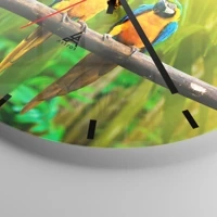 Esfera sin numeración, con rayas