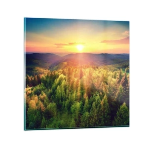 Cuadro sobre vidrio - Impresiones sobre Vidrio - Desde lo alto - 60x60 cm