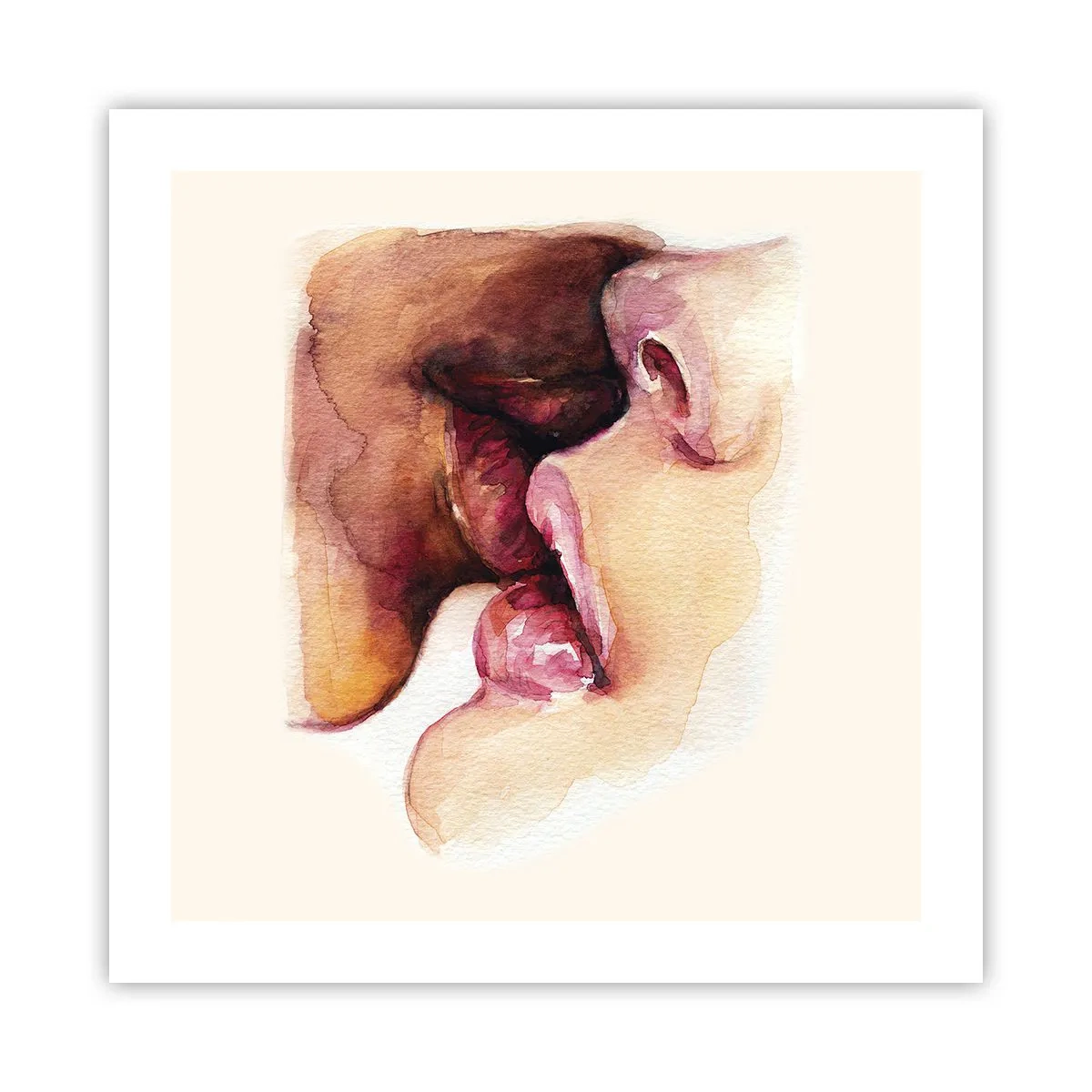 Póster - Como la noche y el día, la tierra y el cielo - 50x50 cm