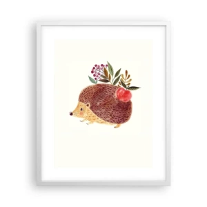 Póster en marco blanco - Y ya te gusto - 40x50 cm