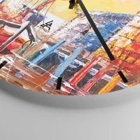 Esfera sin numeración, con rayas