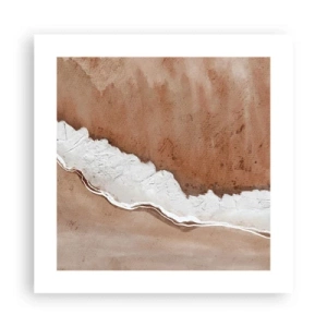 Póster - En colores terrosos - 40x40 cm