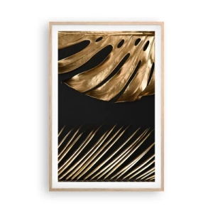 Póster en marco roble claro - Diferente, e igualmente valioso - 61x91 cm