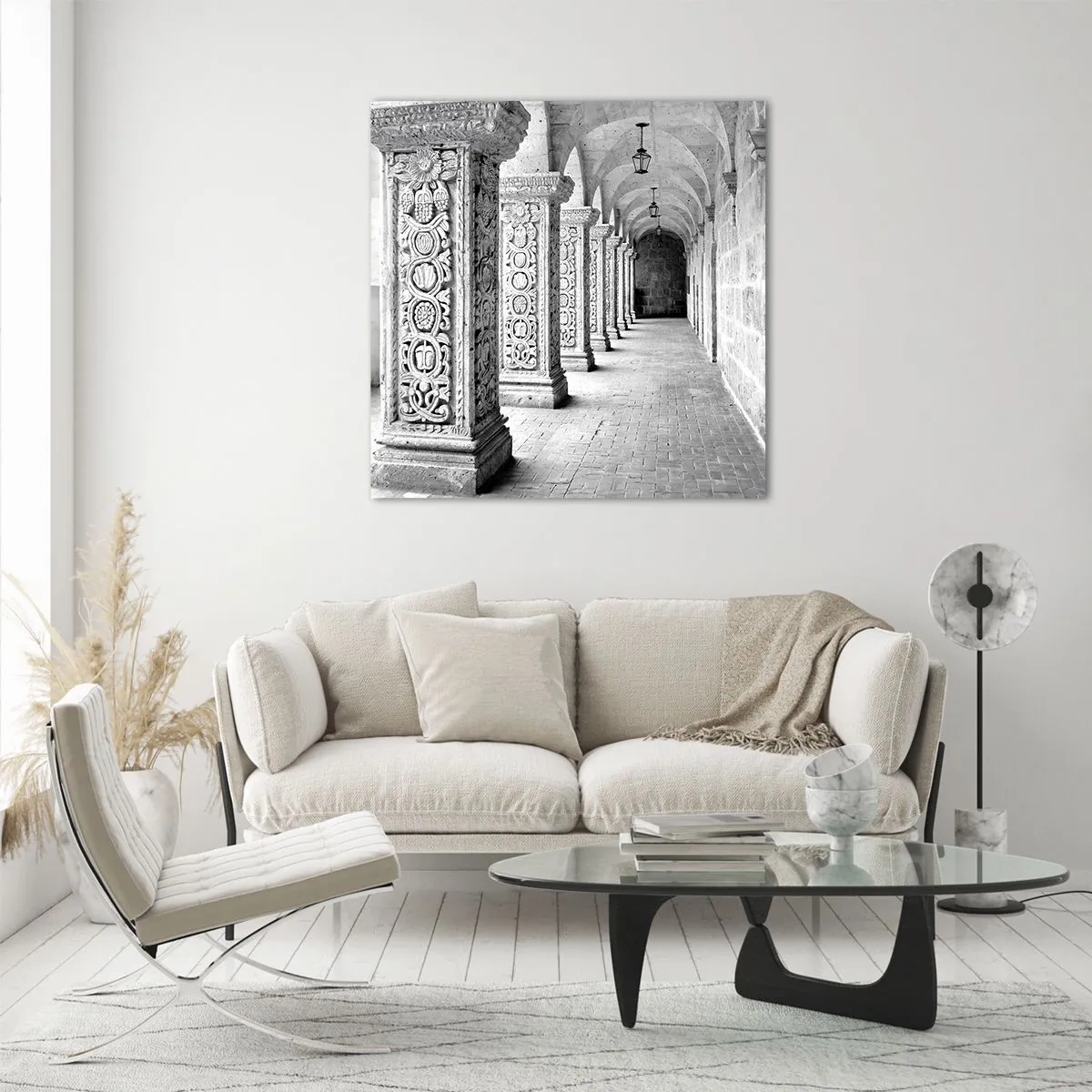 Cuadro sobre vidrio - Impresiones sobre Vidrio - ¿Y adónde nos llevará...? - 60x60 cm