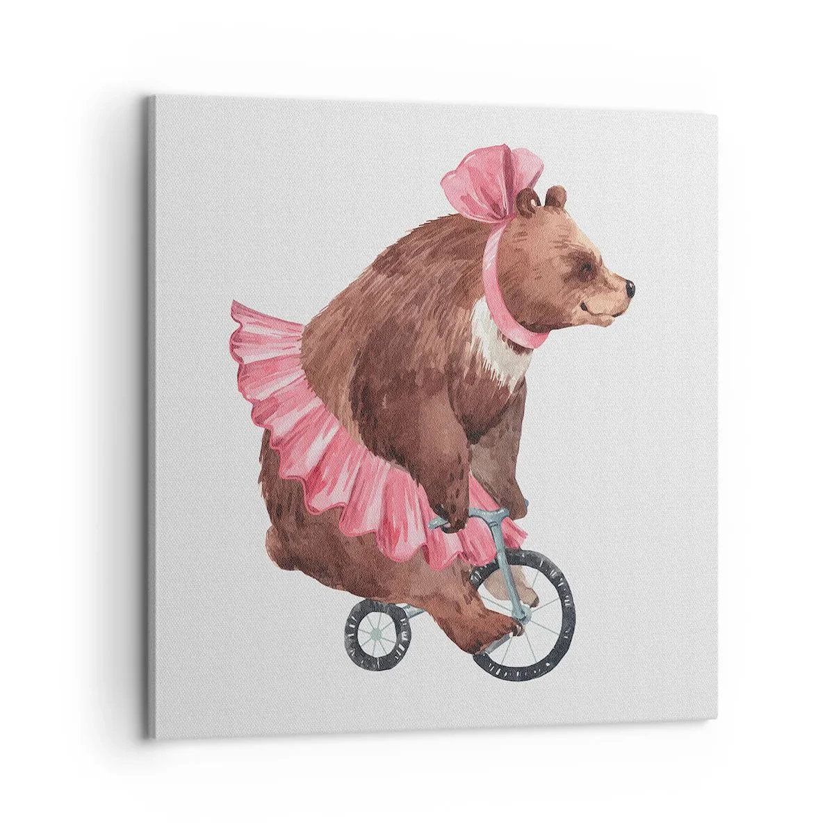 Cuadro sobre lienzo - Impresión de Imagen - ¡Qué circo! - 60x60 cm