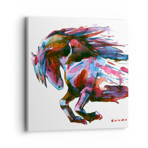 Cuadro sobre lienzo - Impresión de Imagen - En éxtasis - 40x40 cm