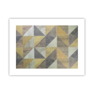 Póster - El arte de los triángulos - 40x30 cm