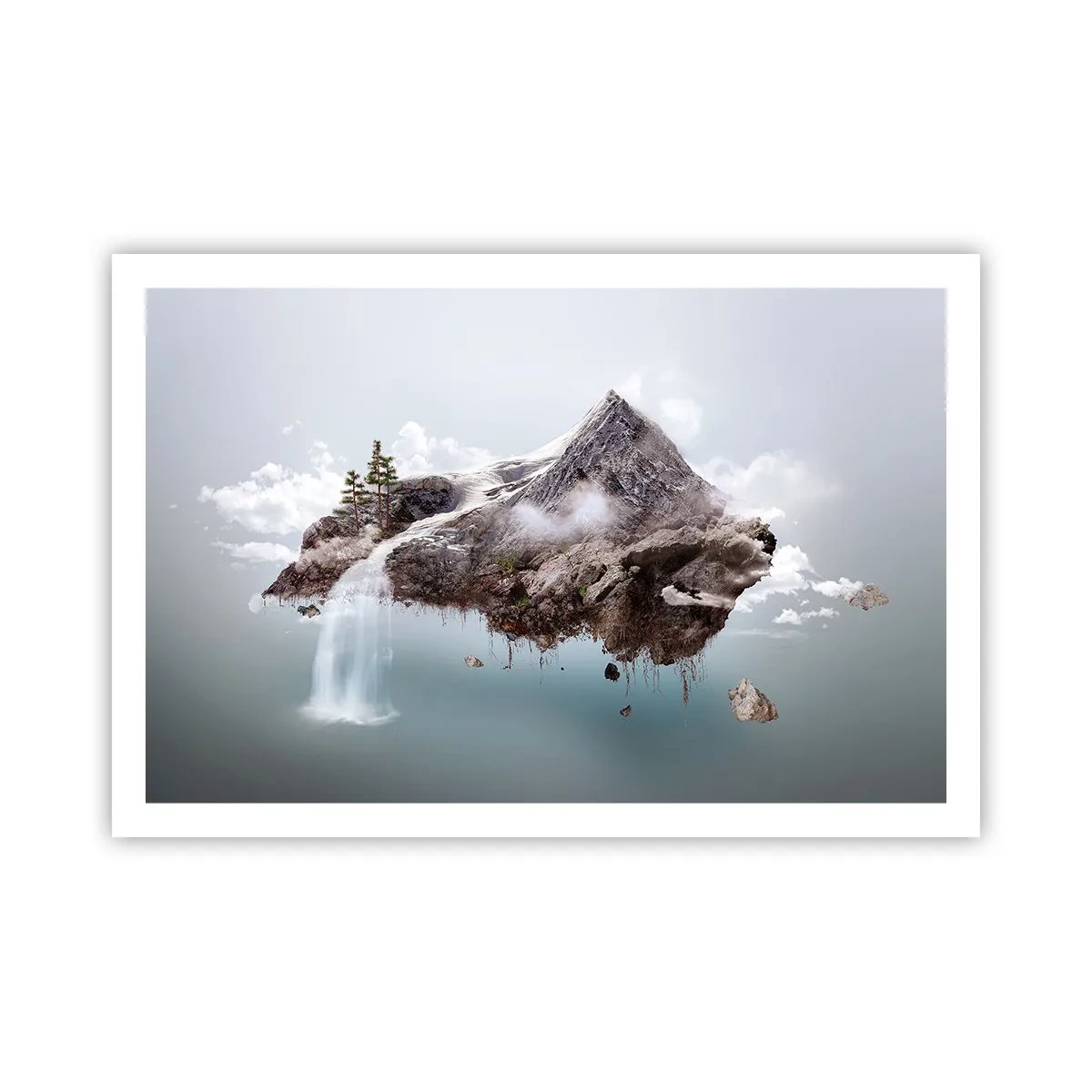 Póster - Isla surrealista - 91x61 cm