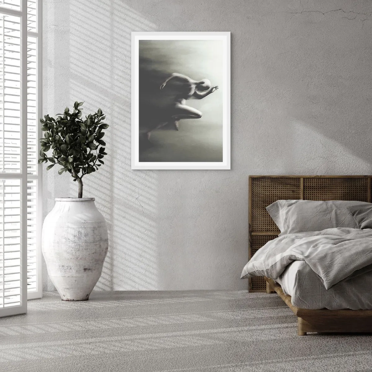 Póster en marco blanco - Imparable - 50x70 cm