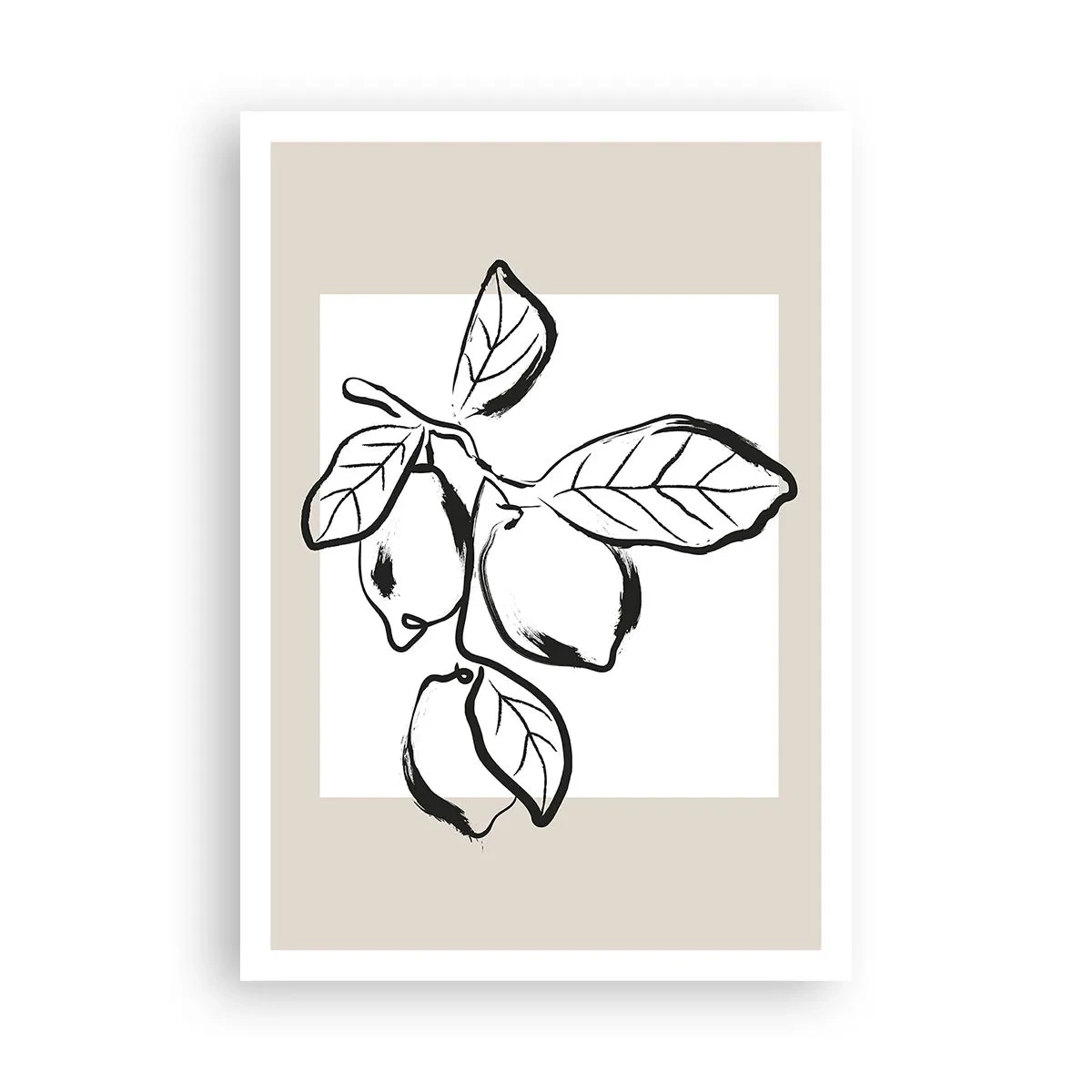 Póster - Donde el limón madura... - 70x100 cm