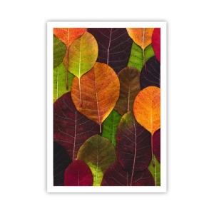 Póster - Mosaico de otoño - 70x100 cm